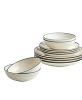 Royal Doulton Maze Denim Line Piece Dinnerware Set