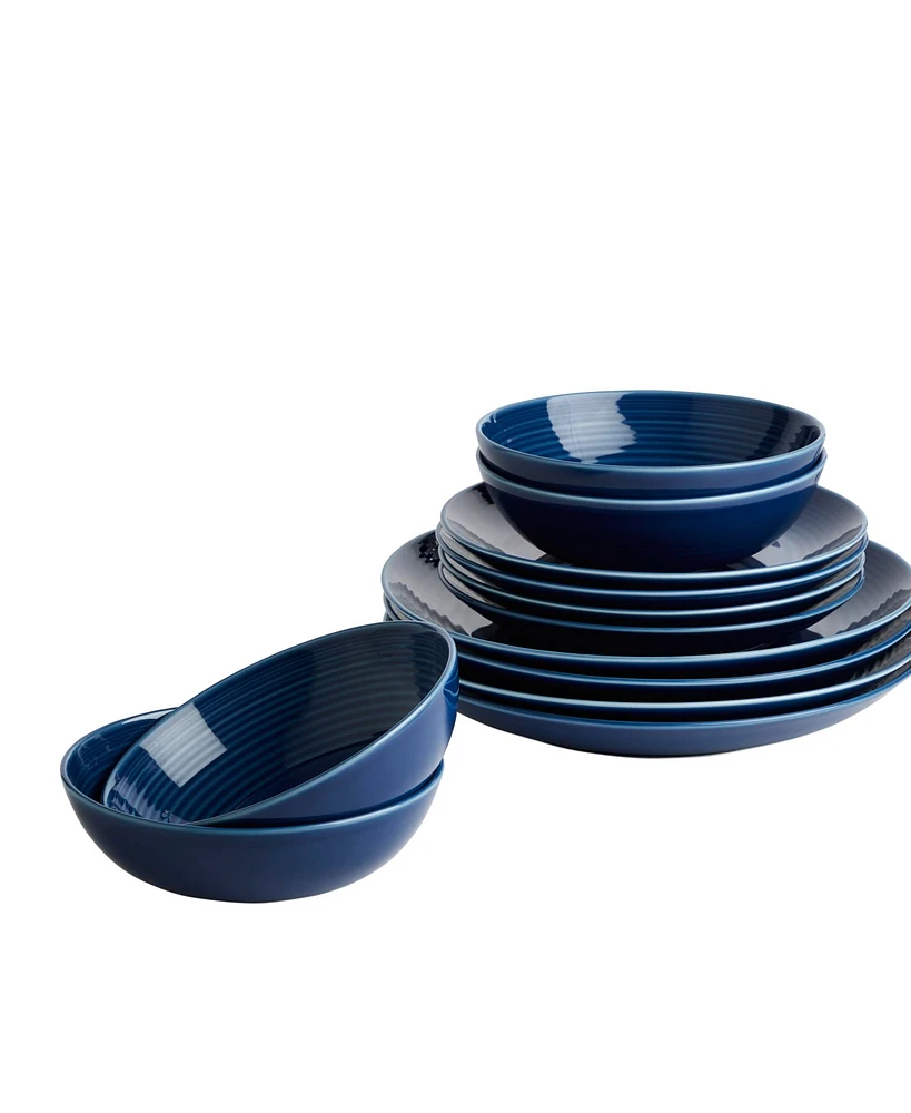 Royal Doulton Maze Denim Piece Dinnerware Set