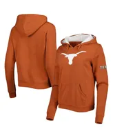 Women's Colosseum Longhorns Big Logo Team Pullover Hoodie