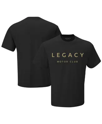 Men's Checkered Flag Sports Black Legacy Motor Club Team T-shirt
