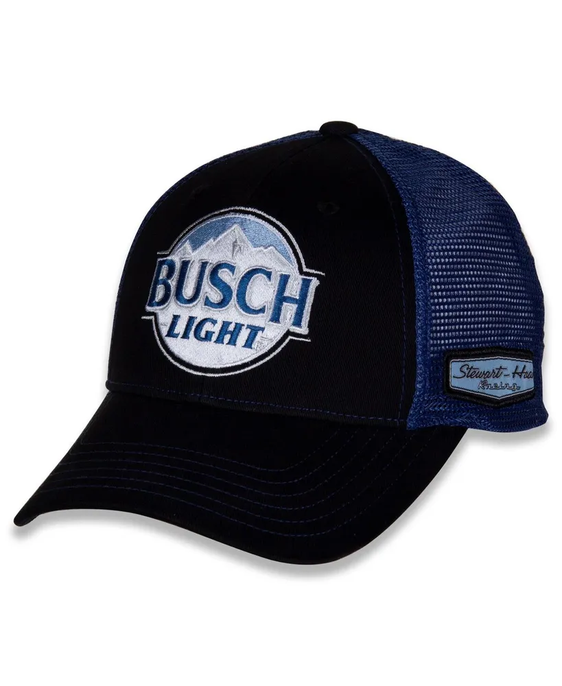 Men's Stewart-Haas Racing Team Collection Black, Blue Kevin Harvick Team Sponsor Adjustable Hat