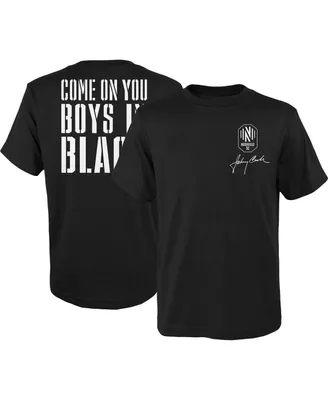 Big Boys Black Nashville Sc Johnny Cash Come On T-shirt