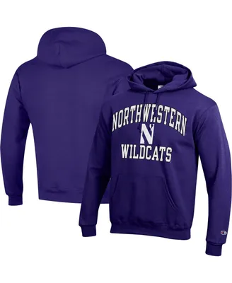 Men's Champion Purple Northwestern Wildcats High Motor Pullover Hoodie