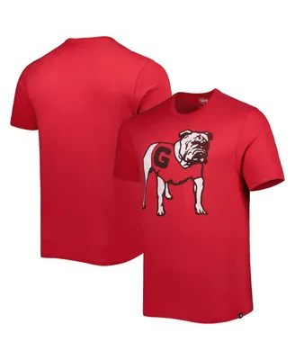 Men's '47 Brand Red Georgia Bulldogs Premier Franklin Logo T-shirt