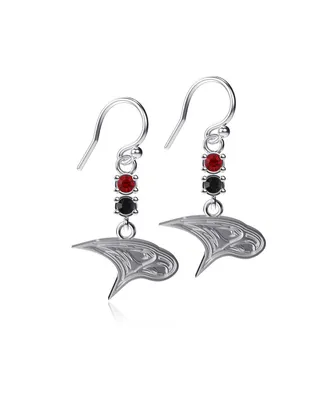 Women's Dayna Designs North Carolina Central Eagles Dangle Crystal Earrings