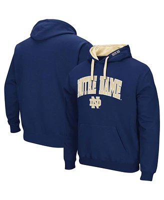 Men's Colosseum Notre Dame Fighting Irish Big and Tall Arch Logo 2.0 Pullover Hoodie