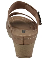 Gc Shoes Women's Theresa Comfort Wedge Sandals