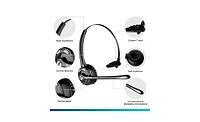 Delton 10X Trucker/Computer Bluetooth Headset w/ Auto Pairing Usb Dongle