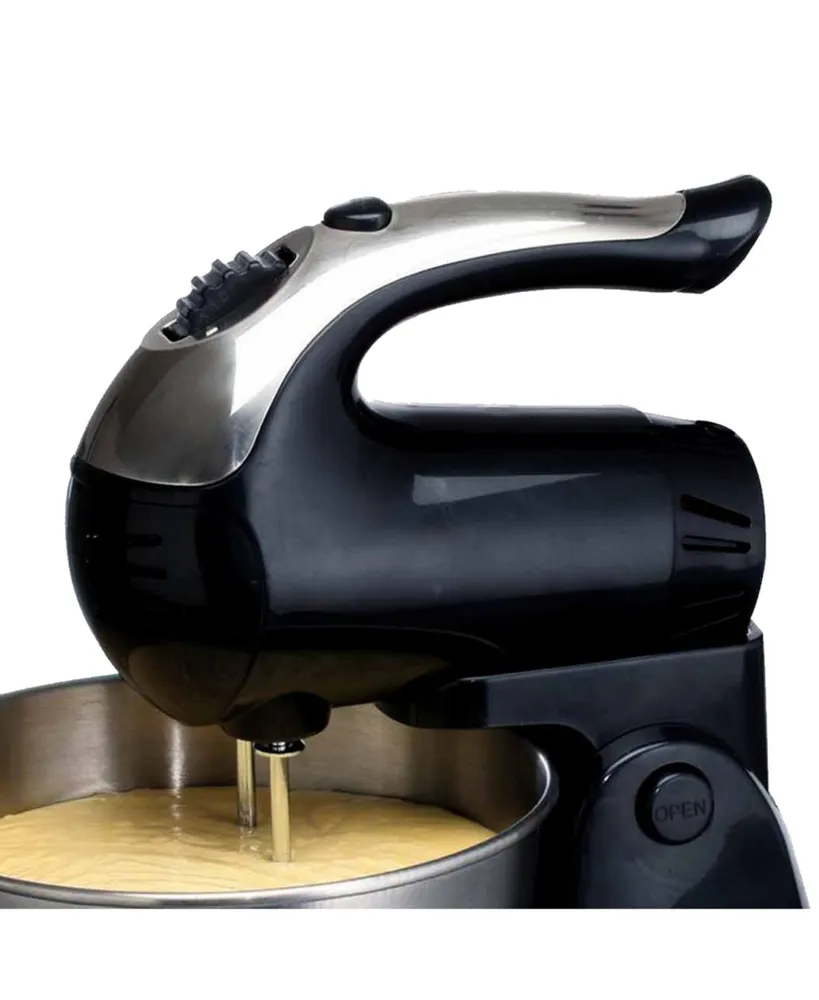 Brentwood 5-Speed Stand Mixer Stainless Steel Bowl 200W Black