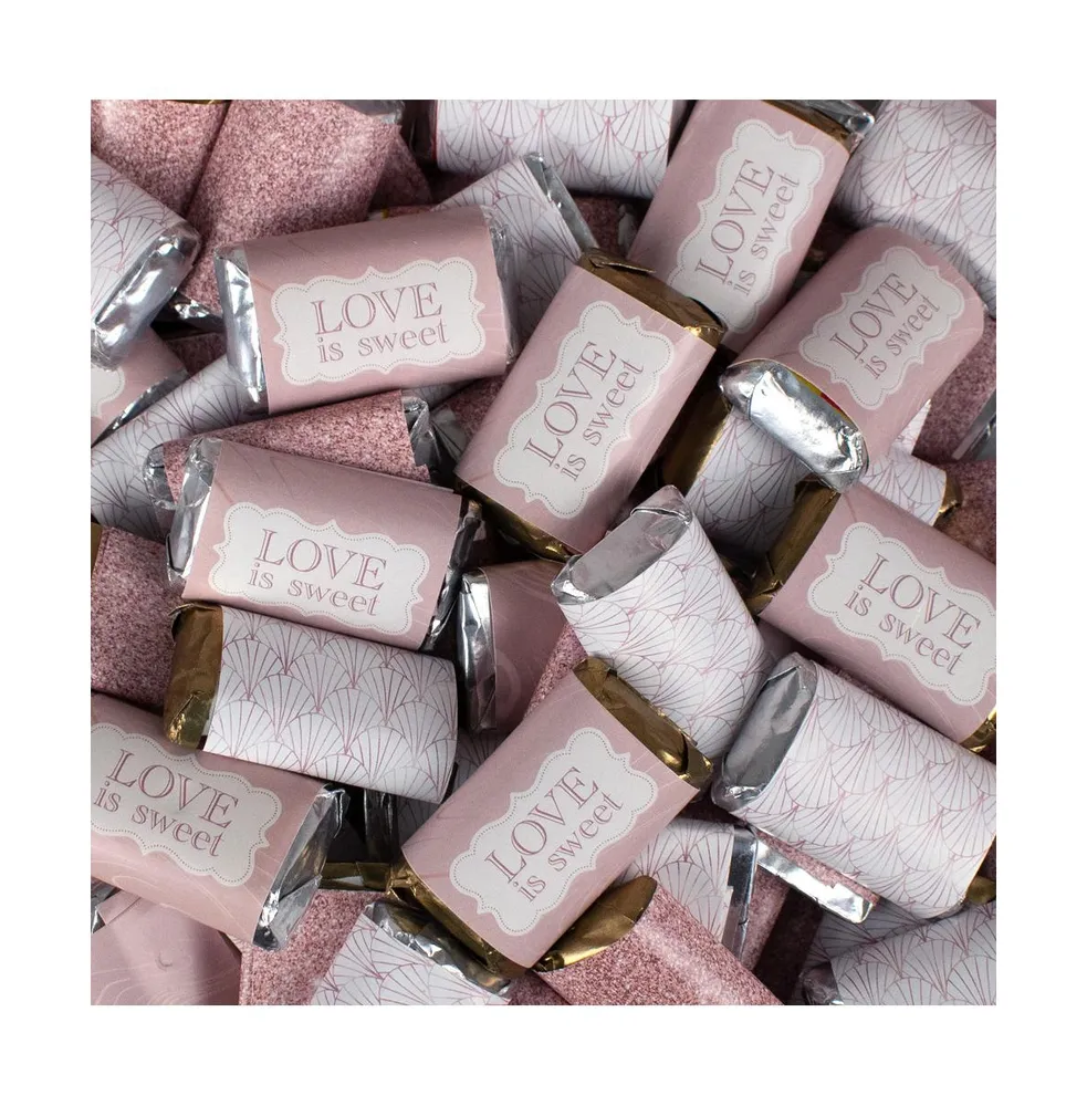 108 Pcs Rose Gold Candy Hershey's Chocolate Mix by Just Candy (2 lb