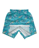 green sprouts Toddler Boys Lightweight Easy-Change Swim Trunks