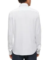 Boss by Hugo Boss Men's Regular-Fit Pure-Cotton Jersey Shirt