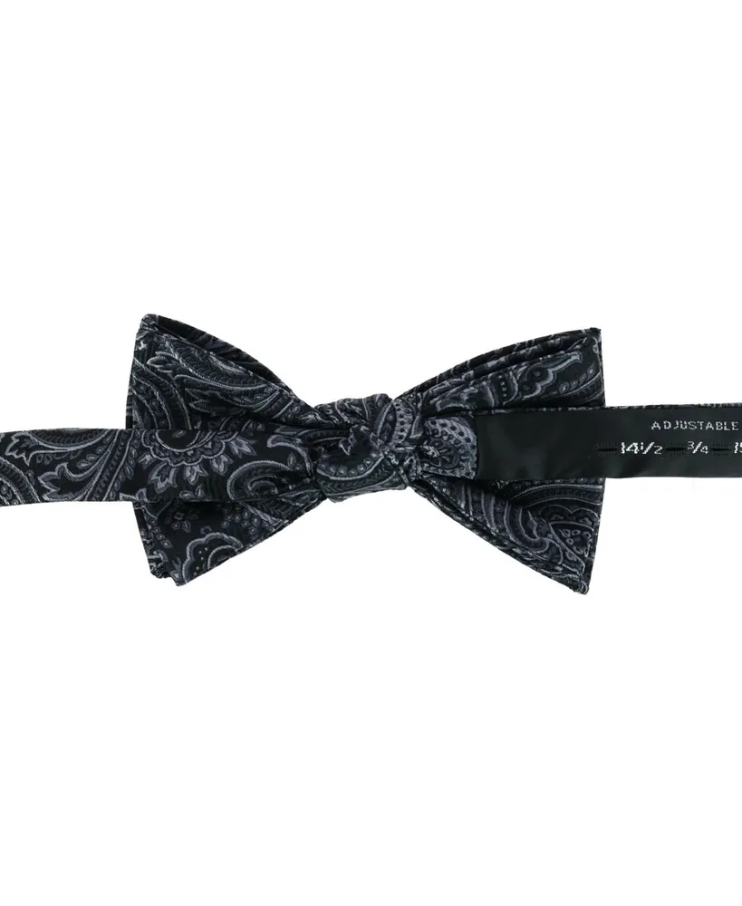 Trafalgar Men's Sobee Paisley Silk Bow Tie