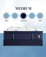 Stearns & Foster Studio 14.5" Medium Euro Pillowtop Innerspring Luxury Mattress Set- Queen Split