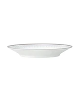 Noritake Silver Colonnade 4 Piece Saucer Set, Service for 4