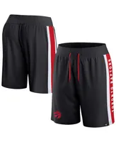 Men's Fanatics Black Toronto Raptors Referee Iconic Mesh Shorts