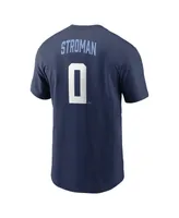 Men's Nike Marcus Stroman Navy Chicago Cubs City Connect Name and Number T-shirt