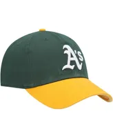 Men's '47 Brand Green, Gold Oakland Athletics Clean Up Adjustable Hat