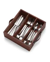 Oneida Mooncrest 30 Piece Flatware Set With Caddy