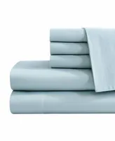 Closeout! Tommy Bahama Home Solid 1000-Thread Count Cotton Blend Sateen 6 Piece Sheet Set