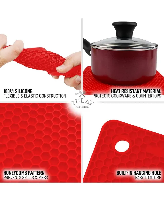 Zulay Kitchen Silicone Baking Mat - Grey