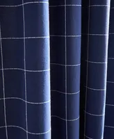 Tommy Hilfiger Big Check Pole Top Blackout 2-Piece Curtain Panel