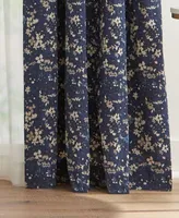 Tommy Hilfiger Carine Floral Grommet Room Darkening 2 Piece Curtain Panel Collection