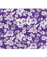 Vera Bradley x Tervis Tumbler Tcu Horned Frogs 24 Oz Wide Mouth Bottle with Deluxe Lid