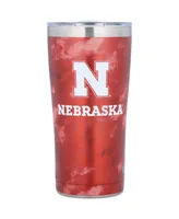 Tervis Tumbler Nebraska Huskers 20 Oz Tie-Dye Stainless Steel Tumbler