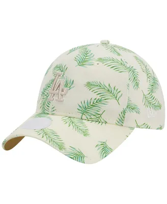 Women's New Era White Los Angeles Dodgers Palms 9TWENTY Adjustable Hat
