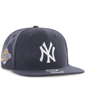 Men's '47 Brand Navy New York Yankees 1996 World Series Sure Shot Captain Snapback Hat