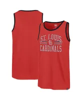 Men's '47 Brand Red St. Louis Cardinals Winger Franklin Tank Top