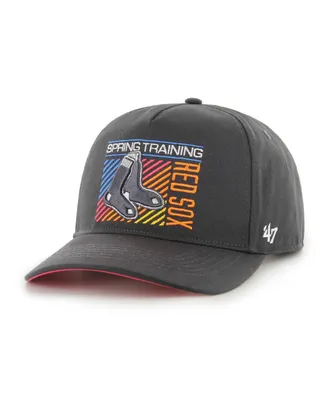 Men's '47 Brand Charcoal Boston Red Sox 2023 Spring Training Reflex Hitch Snapback Hat