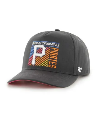 Men's '47 Brand Charcoal Pittsburgh Pirates 2023 Spring Training Reflex Hitch Snapback Hat