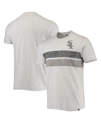 Men's '47 Brand Heathered Gray Chicago White Sox Team Logo T-shirt