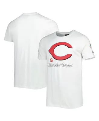 Men's New Era White Cincinnati Reds Historical Championship T-shirt