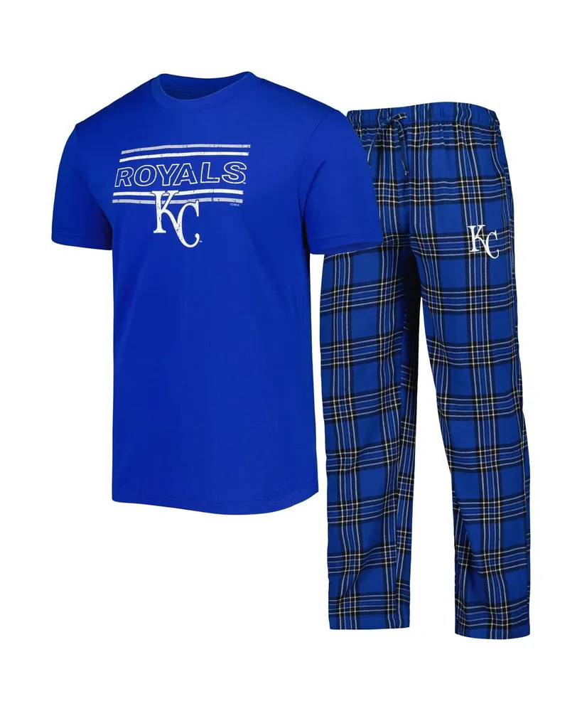 Concepts Sport Royal Kansas City Royals Badge T-shirt & Pajama