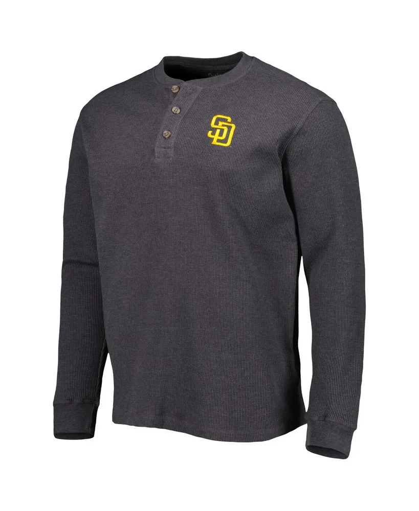 Men's Dunbrooke San Diego Padres Gray Maverick Long Sleeve T-shirt