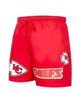 Men's Pro Standard Red Kansas City Chiefs Woven Shorts