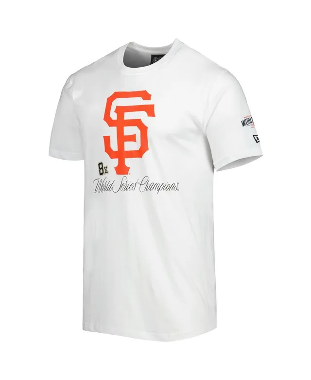 New Era Men's White San Francisco Giants Team Split T-shirt - Macy's