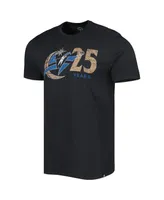 Men's '47 Brand Black Washington Wizards 25th Anniversary T-shirt