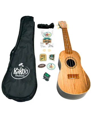 KaKo'o Music Sandalwood Wooden Ukulele Set