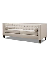 Jack 84" Modern Tuxedo Tufted Sofa