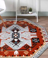 Lr Home Sweet SINUO54119 4' x 4' Round Area Rug