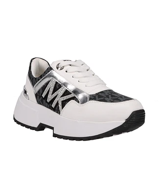 Finish Line Little Girls Cosmo Maddy Logo Repeat Sneakers