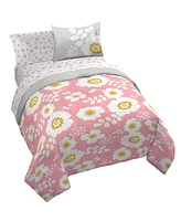 Saturday Park Cutout Floral 100% Organic Cotton Full Bed Set