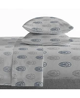 Saturday Park Marvel Spiderman Web Stripe 100% Organic Cotton Queen Bed Set