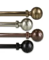 Rod Desyne Arman Adjustable 13 16 Curtain Rod Collection 18 28