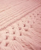 French Connection Safira Fringe Cotton Bath Rug Collection