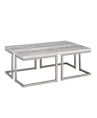 Steve Silver David 48" Modern Laminate Top Cocktail Table